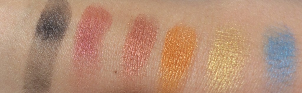 Sunset Palette Swatches