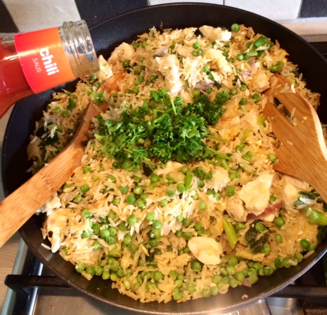 Recipe Fried Rice With Chicken