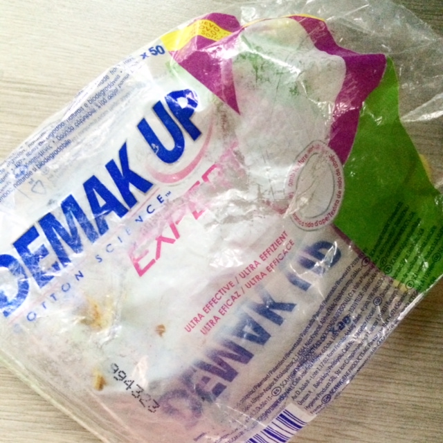 Beauty products Emptied July 2015