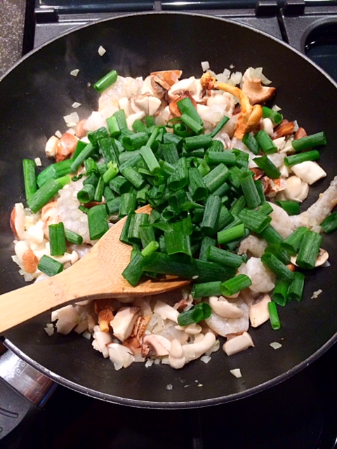 Recipe Tagliatelle with Shrimp and Salmon