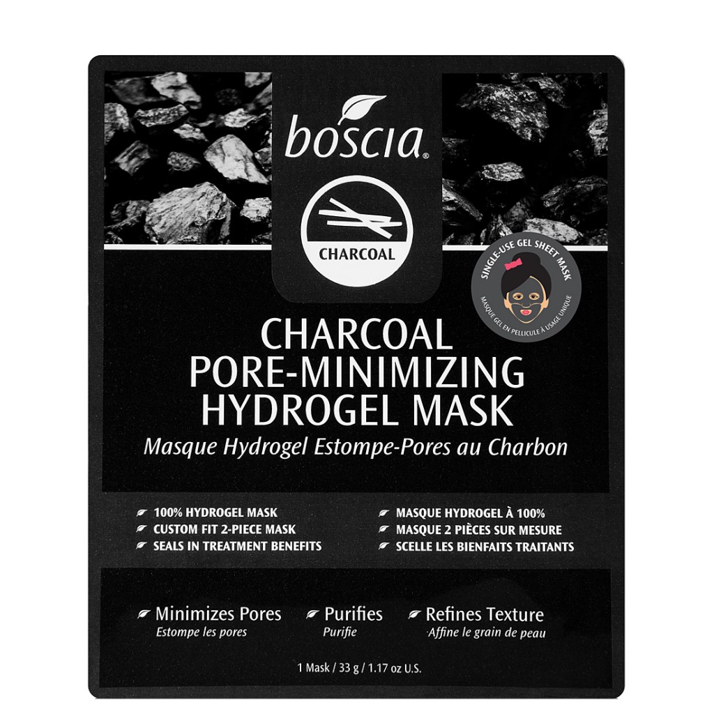 Charcoal Pore-Minimizing Hydrogel Mask