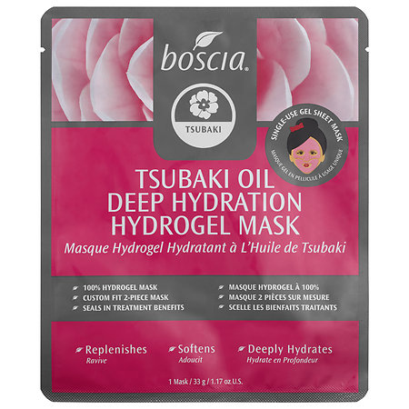Boscia Tsubaki Oil Deep Hydration Hydrogel Mask