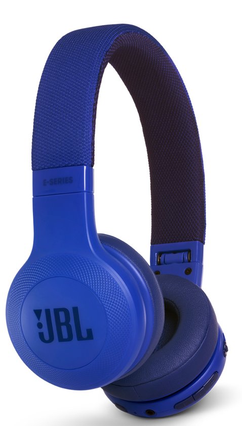 JBL E45BT - Draadloze on-ear koptelefoon - Blauw