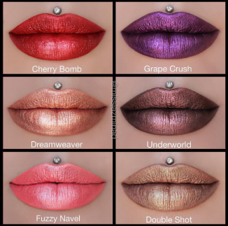 Gerard Cosmetics Metallic Liquid Lipsticks