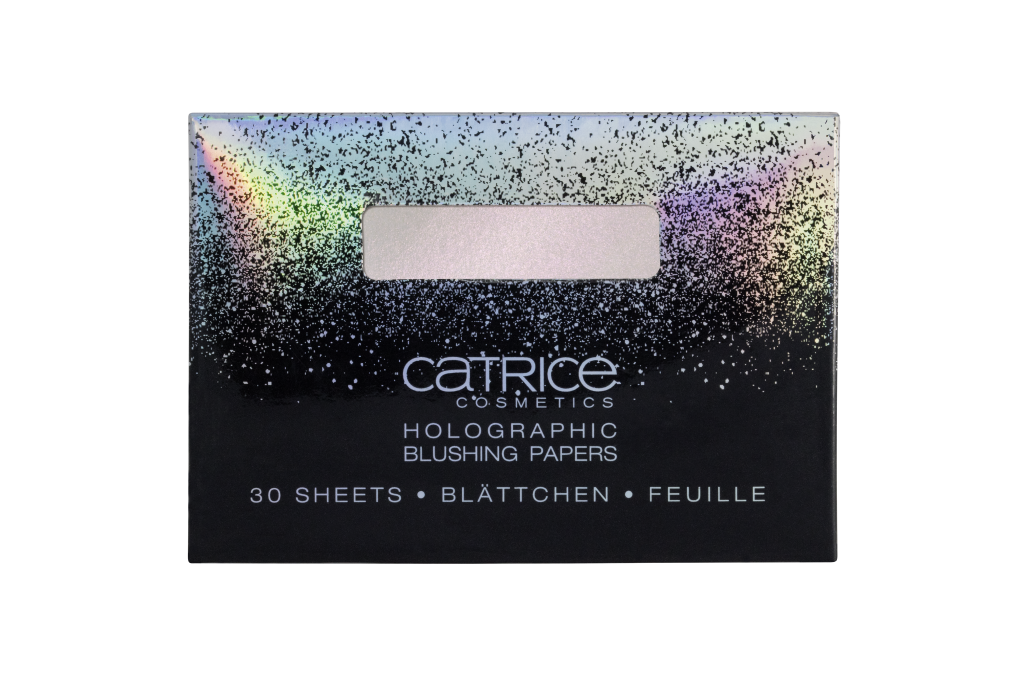 Catrice Dazzle Bomb Holographic Blushing Papers