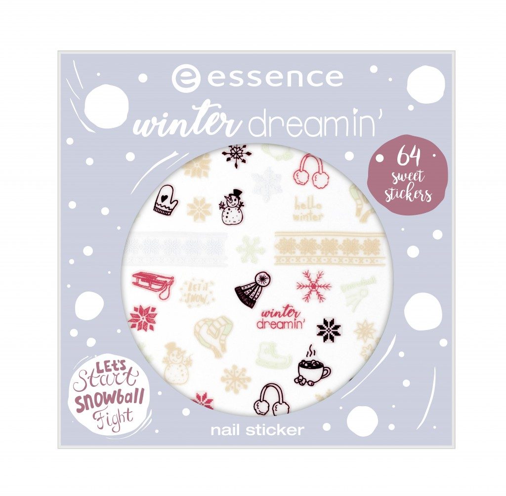 Essence Winter Dreaming nailsticker