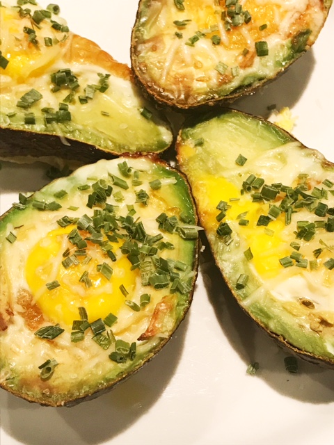 Recept Avocado met ei uit de oven