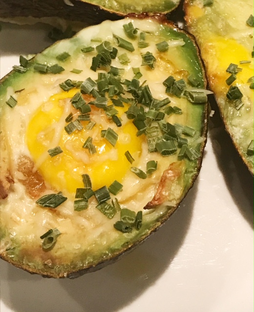 Recipe Avocado with egg from the oven