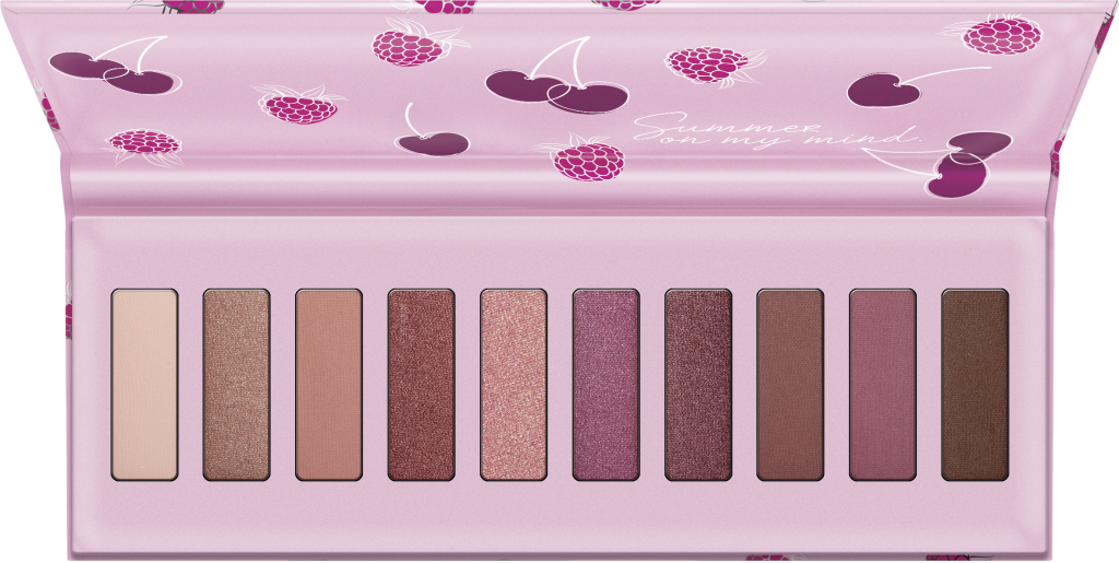 berry on eyeshadow palette